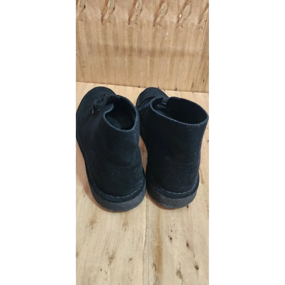 Clarks Originals Men’s Desert Boots Evo Black Suede Size 10.5M